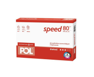 POL Papier A4 Polspeed 80g - karton x5 ryza (2500 arkuszy) - 1179966 - zdjęcie 1